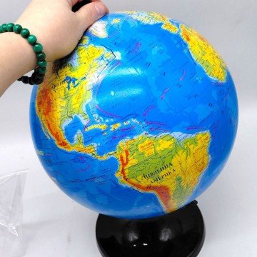 Фото1.Глобус географічний діаметр (260мм)