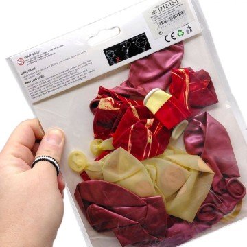 Фото1.Кулі повітряні (набір - 15шт.*30см)