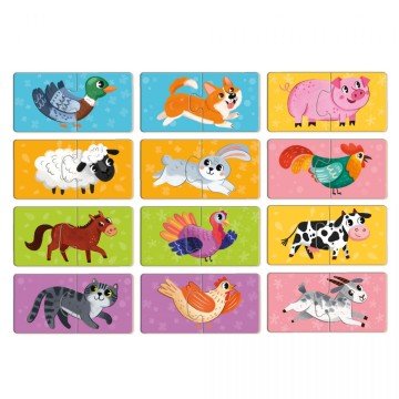 Фото1.Пазл ДУО «Тваринки-половинки»