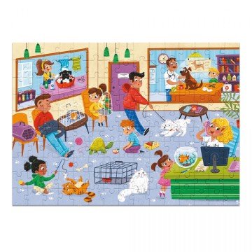 Фото1.Пазл «Професії. Ветеринар» 150 елементів