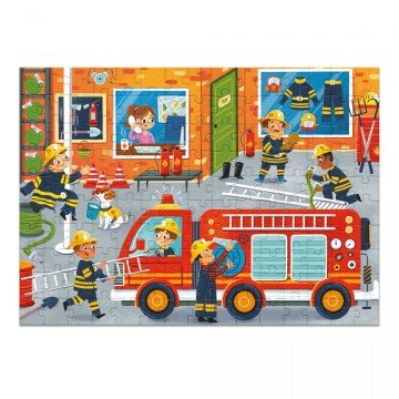 Фото1.Пазл «Професії. Пожежник»