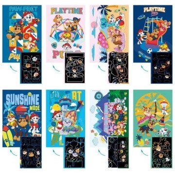 Фото1.Набір для творчості 2 в 1. Розмальовки та гравюри «Грайся весь день»