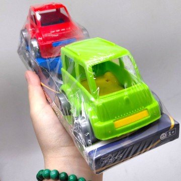 Фото1.Набір авто Kid cars Sport (автобус зелений + машинка червона)