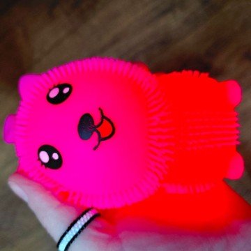 Фото1.Сяючий силіконовий їжачок 