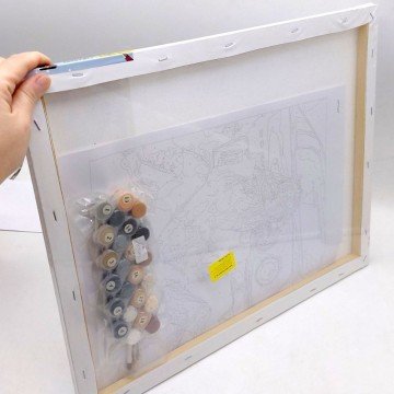 Фото1.Картина по номерах 