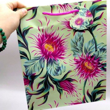 Фото1.Пакет паперовий 26х32х12 см