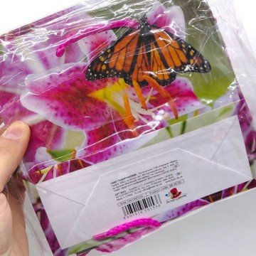 Фото1.Пакет паперовий 5 шт в пакуванні 16х16х7 см