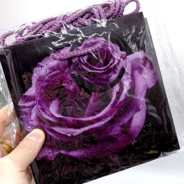 Фото1.Пакет паперовий 5 шт в пакуванні 16х16х7 см