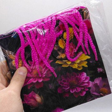 Фото1.Пакет паперовий 5 шт в пакуванні 16х16х7 см