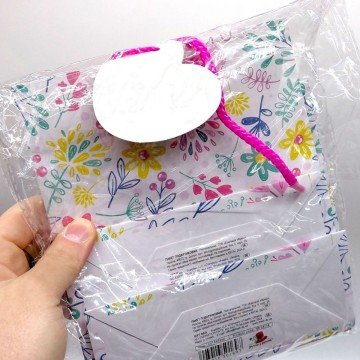 Фото1.Пакет паперовий 5 шт в пакуванні 16х16х7 см