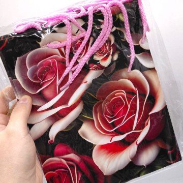 Фото1.Пакет паперовий 5 шт в пакуванні 18х23х10 см