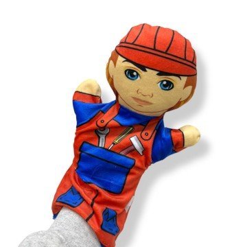 Фото1.Мʼяка іграшка (Лялька на руку 