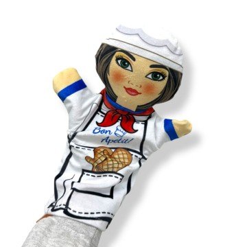 Фото1.Лялька на руку 