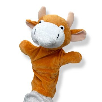 Фото1.Мʼяка іграшка (Рукавичка Бичок)