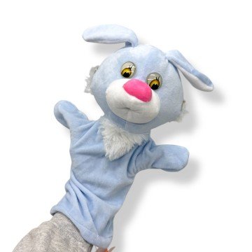 Фото1.Мʼяка іграшка (Рукавичка Заєць)