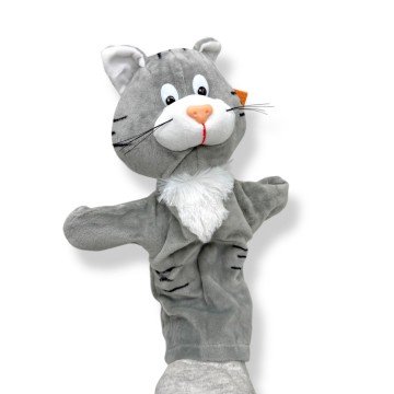 Фото1.Мʼяка іграшка (Рукавичка Котик)