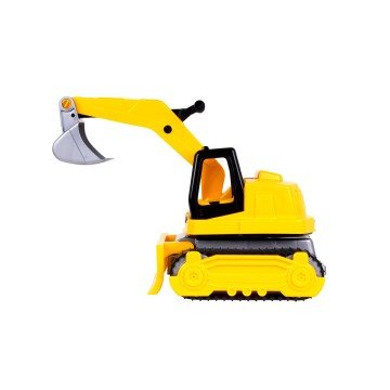 Фото1.Трактор екскаватор 2 в 1 ТехноК (ЖОВТИЙ)