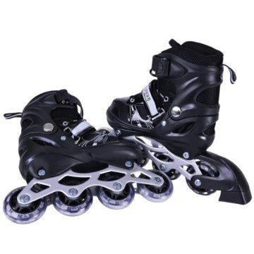 Фото1.Роликові ковзани розмір S (30-33) колеса PVC (ЧОРНІ)