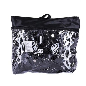 Фото1.Роликові ковзани розмір M (34-37) колеса PVC (ЧЕРВОНІ)