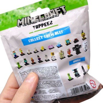 Фото1.Фігурка-топер Майнкрафт у закритій упаковці (мікс)