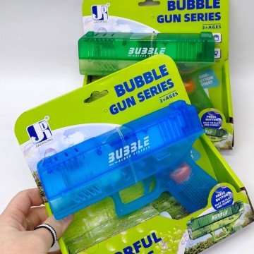 Фото1.Пістолет з мильними бульбашками в коробці (ЗЕЛЕНИЙ)