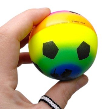 Фото1.Мʼяч фомовий, 6,3 см, у пакетi