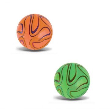 Фото1.Мʼяч гумовий 9 см 60 грамів у пакеті 5 кольор (1 шт)