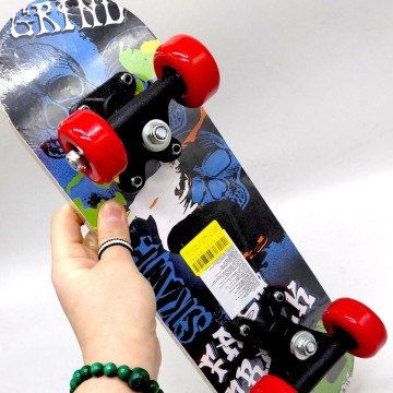 Фото1.Скейт 43*13 см, колеса PVC (ВИД 5)