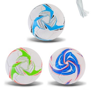 Фото1.МʼЯЧ ФУТБОЛ №5, PVC, 330 ГР, (СИНІЙ)