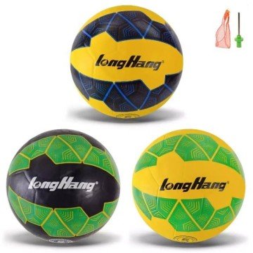 Фото1.МʼЯЧ ФУТБОЛЬНИЙ, №5 (колір ЧОРНО-ЗЕЛЕНИЙ)