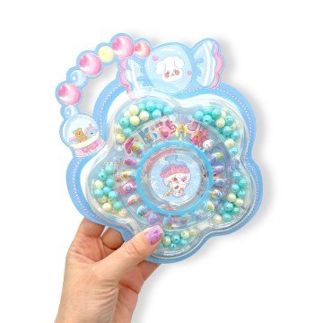 Фото1.Набір для створення прикрас (блакитний)