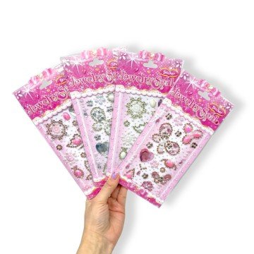 Фото1.Наліпки-стрази  (світло-рожевий)