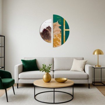 Фото1.Картина за номерами з фарбами металік 