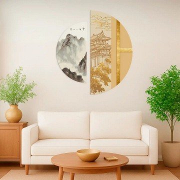 Фото1.Картина за номерами з фарбами металік 