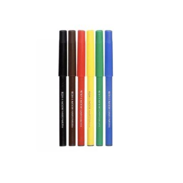 Фото1.Фломастери, набір Совенята 1-2 мм 6 кольорів