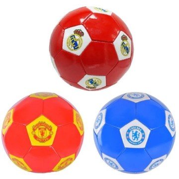 Фото1.МʼЯЧ ФУТБОЛЬНИЙ №5, 270 ГРАМ, PVC, ЧЕРВОНО-БІЛИЙ