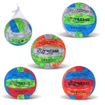 Фото1.МʼЯЧ ВОЛЕЙБОЛЬНИЙ PVC 260 ГР, ЧЕРВОНО-ЗЕЛЕНИЙ