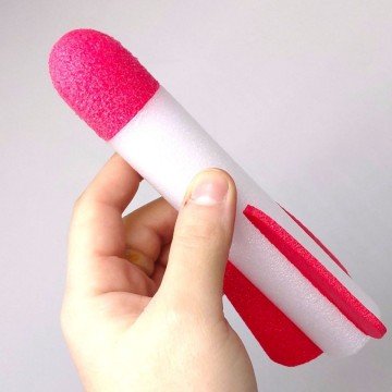 Фото1.Запускач, механічний принцип роботи, 3 снаряди, підсвічування, в коробці