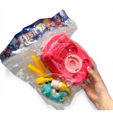 Фото1.Каталка, 13 см х 21 см х 46 см, дзвіночок, обертається фігурка, в пакеті