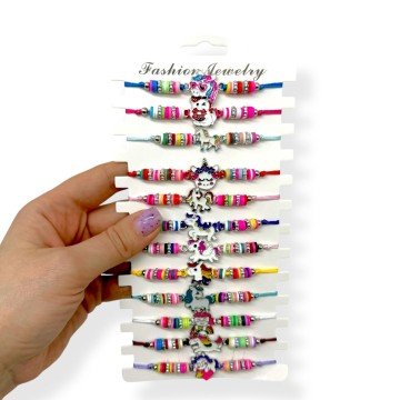 Фото1.Браслет Єдиноріжка (12 шт)