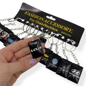 Фото1.Брелок марки авто (12 шт)