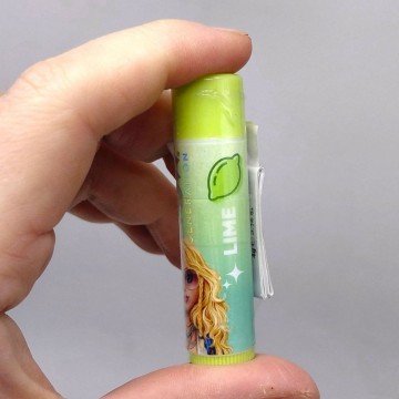 Фото1.Бальзам для губ ароматний, мікс, 1 штука САЛАТОВИЙ