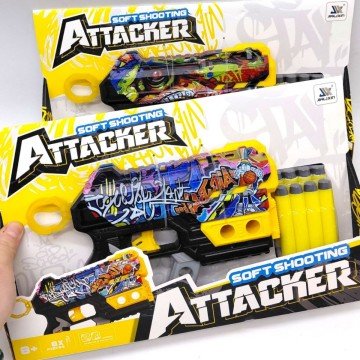 Фото1.Іграшкова зброя Бластер ГРАФІТІ ФІОЛЕТОВИЙ