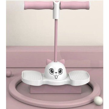 Фото1.Дитячий джампінг, підсвічування, в пакеті (РОЖЕВИЙ)