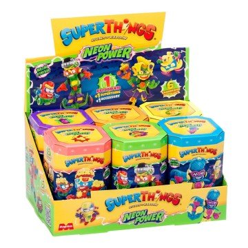 Фото1.Ігровий набір SUPERTHINGS серії Neon Power – КАЗУМ-КІД (БЛАКИТНИЙ)