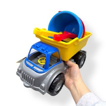 Фото1.Авто самоскид з набором до піску 3 ел., Tigres