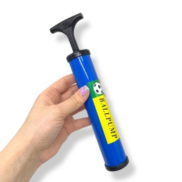 Фото1.Насос для мячів 25 см у пакеті (СИНІЙ)