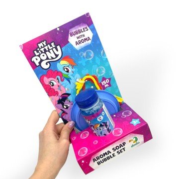 Фото1.Набір ароматичних мильних бульбашок «My Little Pony». Об’єм 150 мл