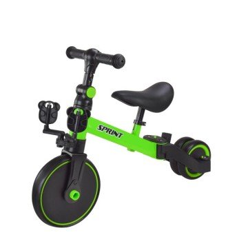 Фото1.Велосипед 3-х колісний (колеса EVA 9,5х5 дюймів) салатовий