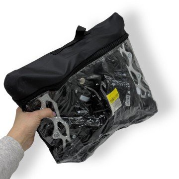 Фото1.Ролики, колеса PVC розмір M (34-37) в сумці (СИНІ)